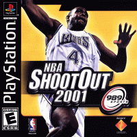 NBA ShootOut 2001 Playstation US box art